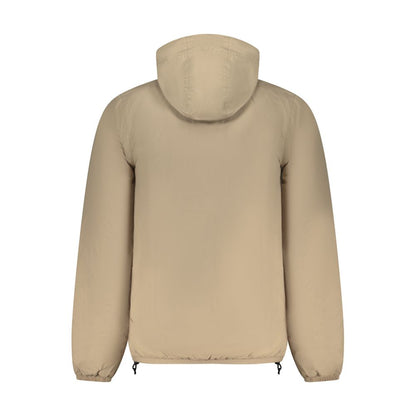 Beige Polyamide Jackets & Coat