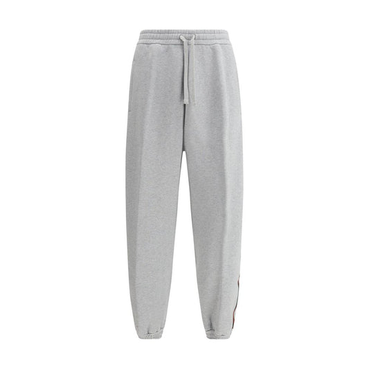 Gray Cotton Joggers (Workout Pants)