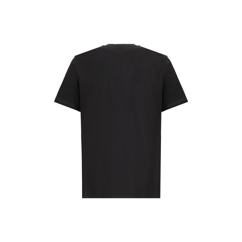 Black Cotton T-Shirt
