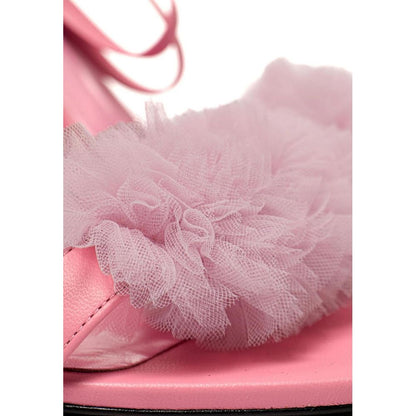 Multicolor Leather High Heel Pumps