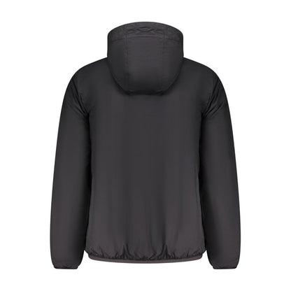 Black Polyamide Men's Jacket