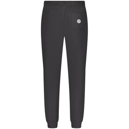 Black Cotton Men's Sport Trouser