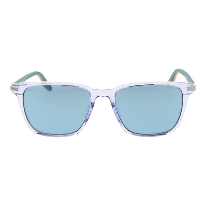 Blue Rubber Sunglasses