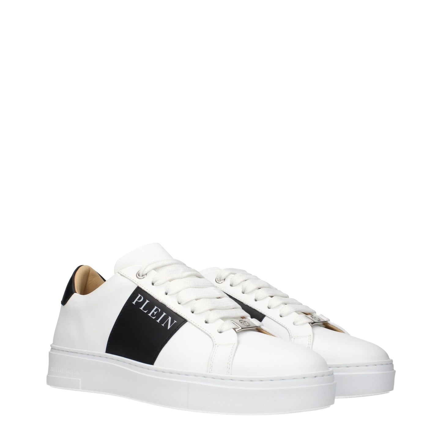 White Leather Sneakers