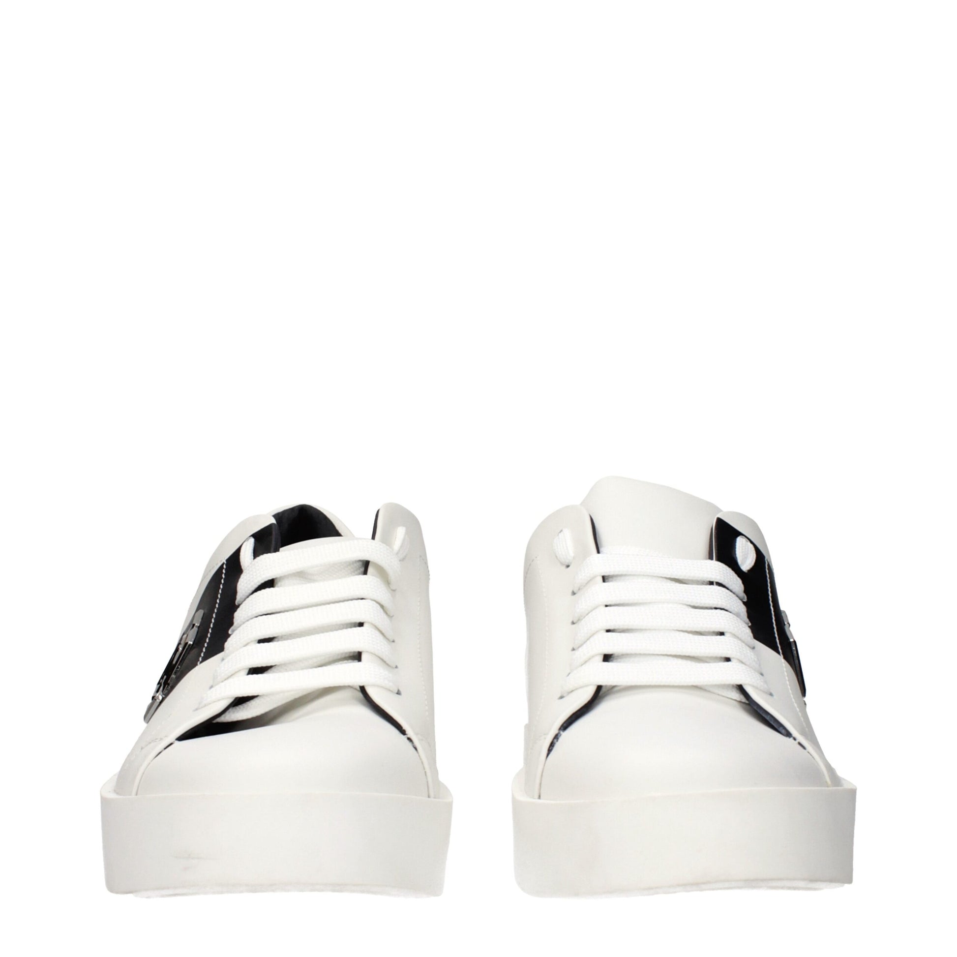 White Leather Sneakers