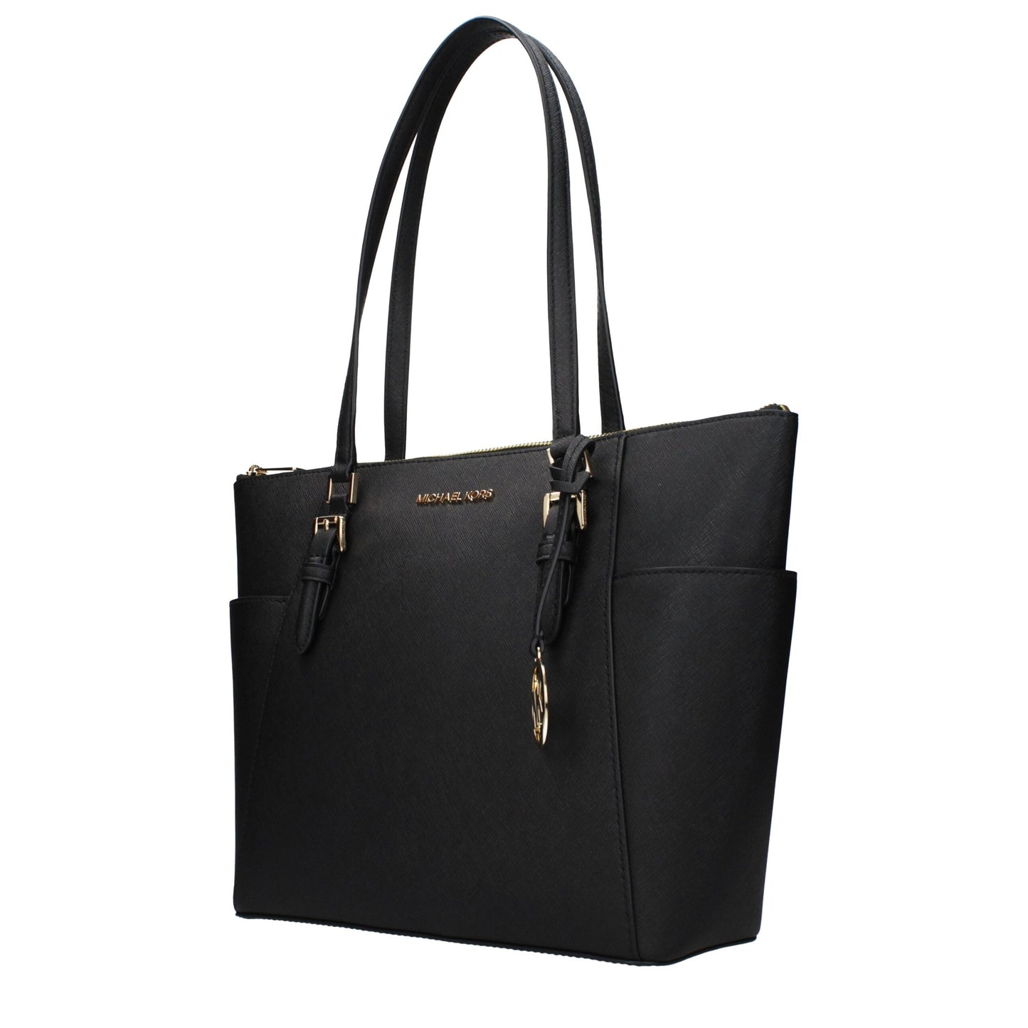 Black Leather Shoulder Bag