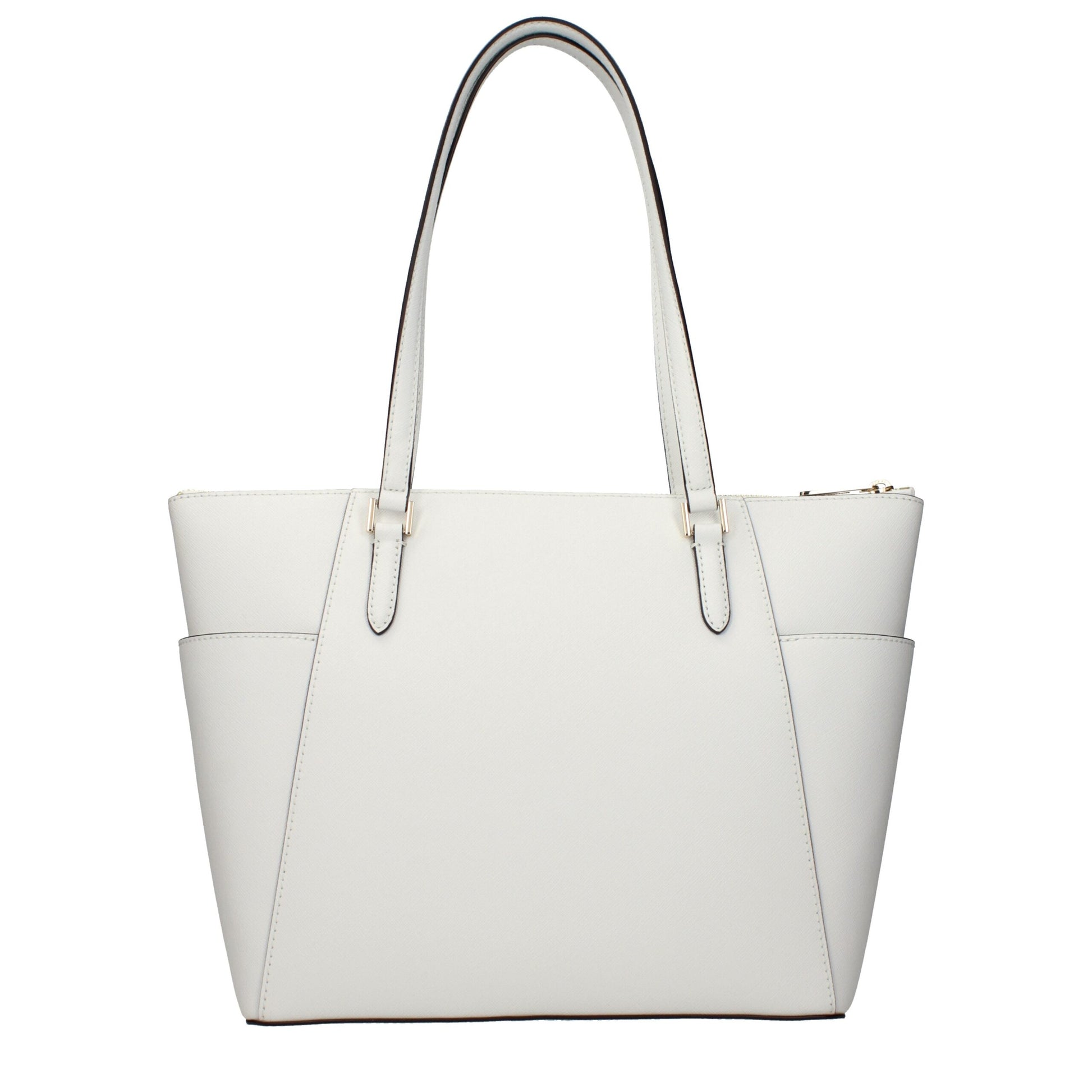 White Leather Shoulder Bag
