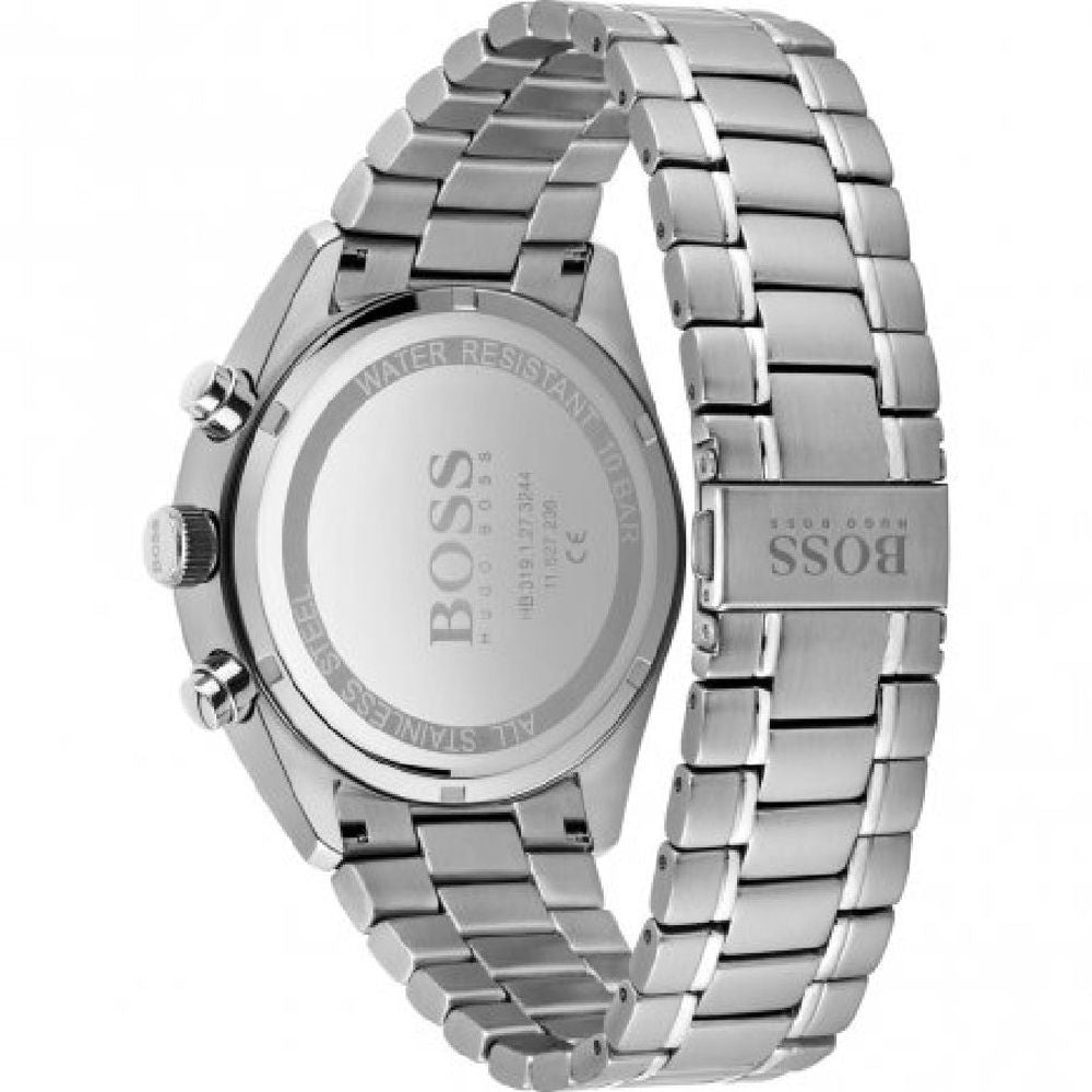 Gray Stainless Steel Dress Watch