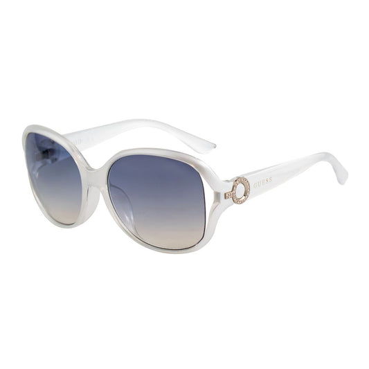 White Injected Sunglasses