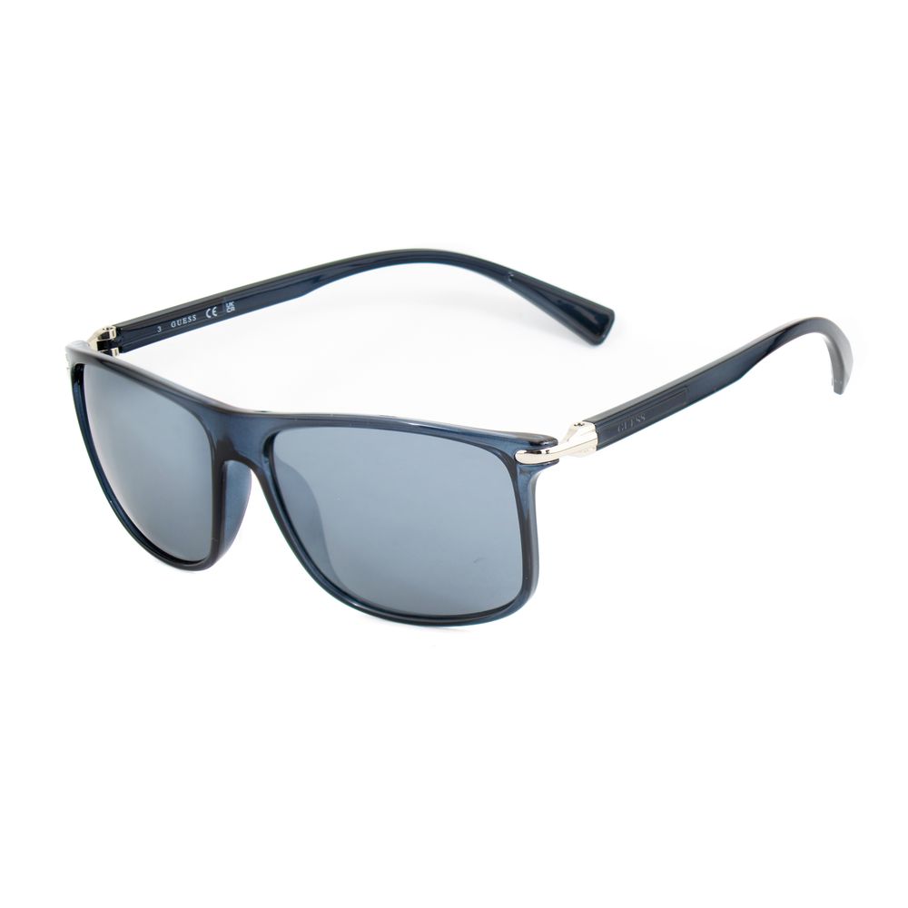 Blue Injected Sunglasses