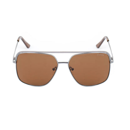 Gray Metal Sunglasses