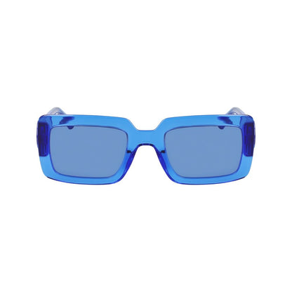 Blue Injected Sunglasses