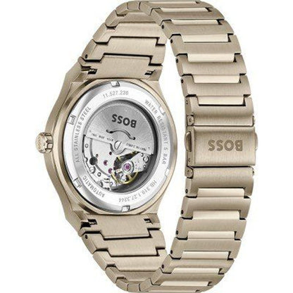Gold Stainless Steel Dress Watch
