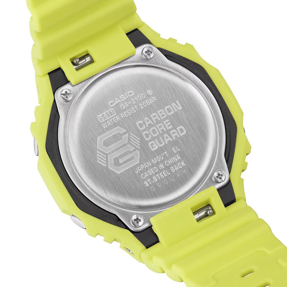 Green Resin Sport Watch