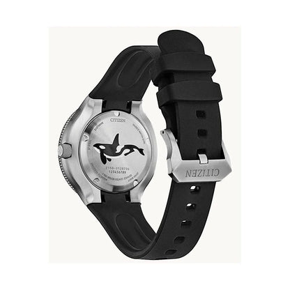 Black Resin Sport Watch