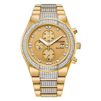 Gold Stainless Steel Dress Watch