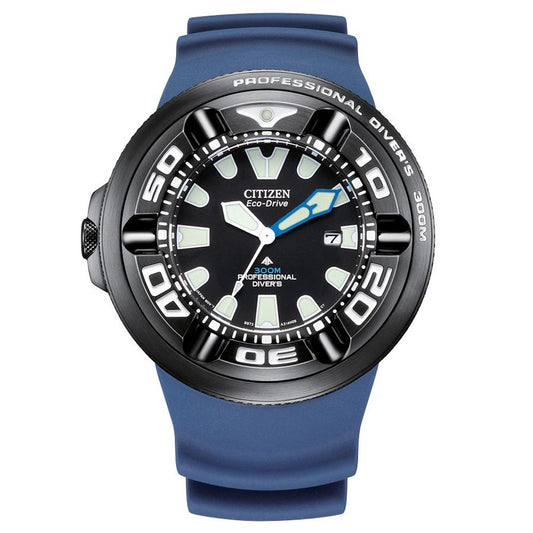 Blue Rubber Sport Watch