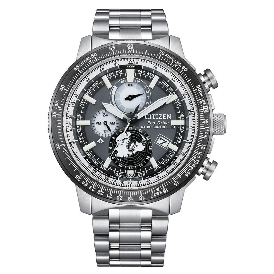 Gray Stainless Steel Sport Watch