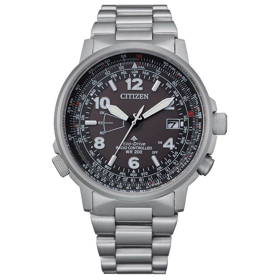 Gray Stainless Steel Sport Watch
