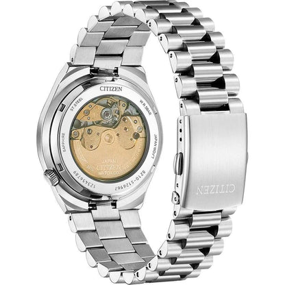 Gray Stainless Steel Dress Watch