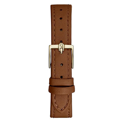 Brown Leather Dress Watch