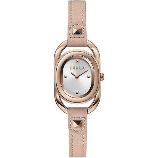 Multicolor Leather Dress Watch
