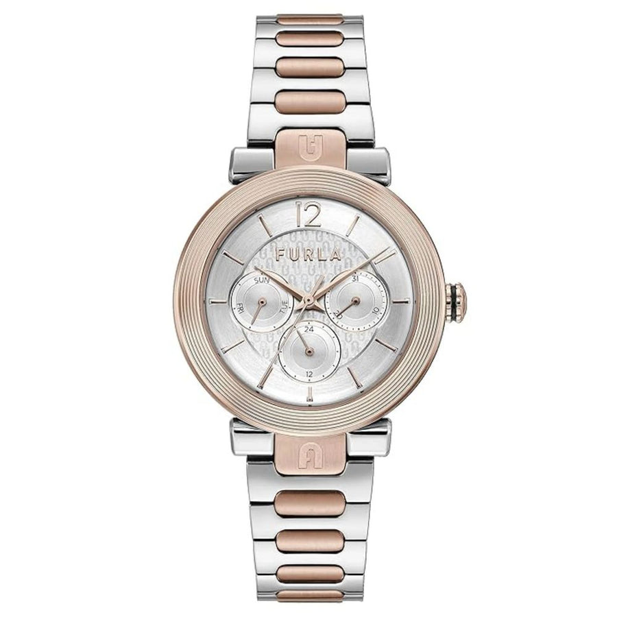 Gray Stainless Steel Dress Watch