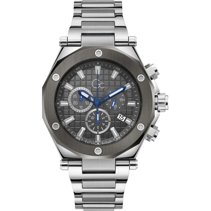 Gray Stainless Steel Bracelet Watch