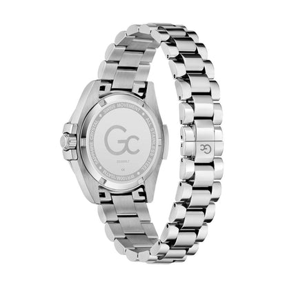 Gray Stainless Steel Dress Watch