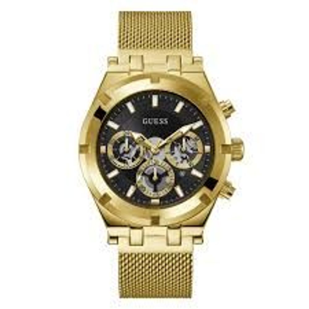 Gold Stainless Steel Dress Watch
