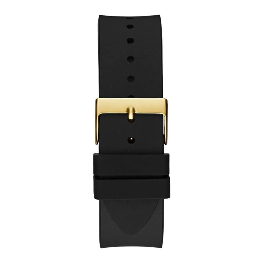 Black Synthetic Dress Watch
