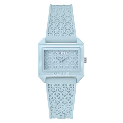 Blue Synthetic Dress Watch