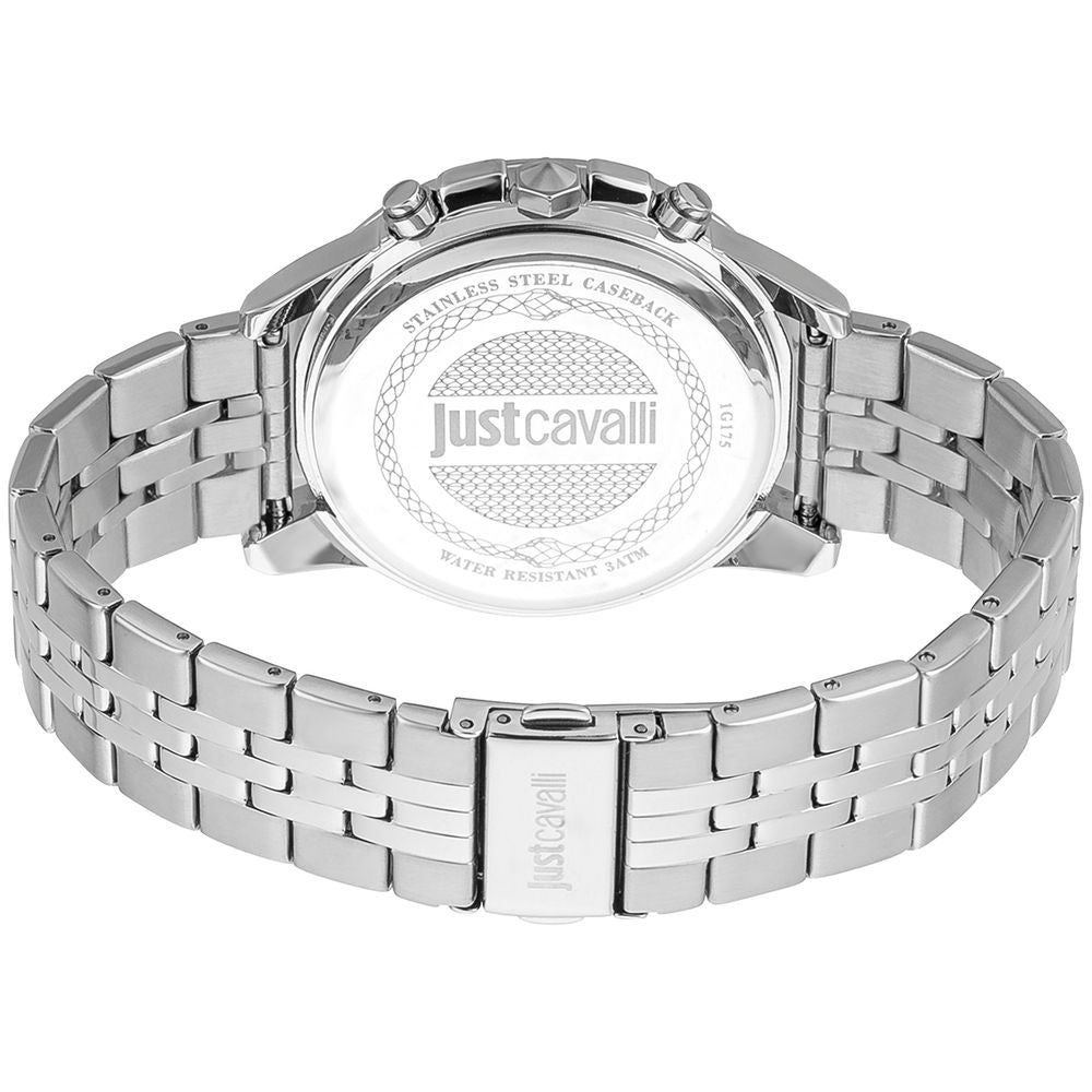Gray Stainless Steel Bracelet Watch