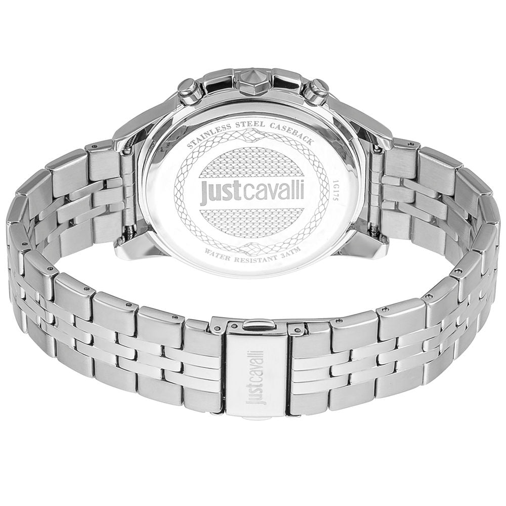 Gray Stainless Steel Dress Watch
