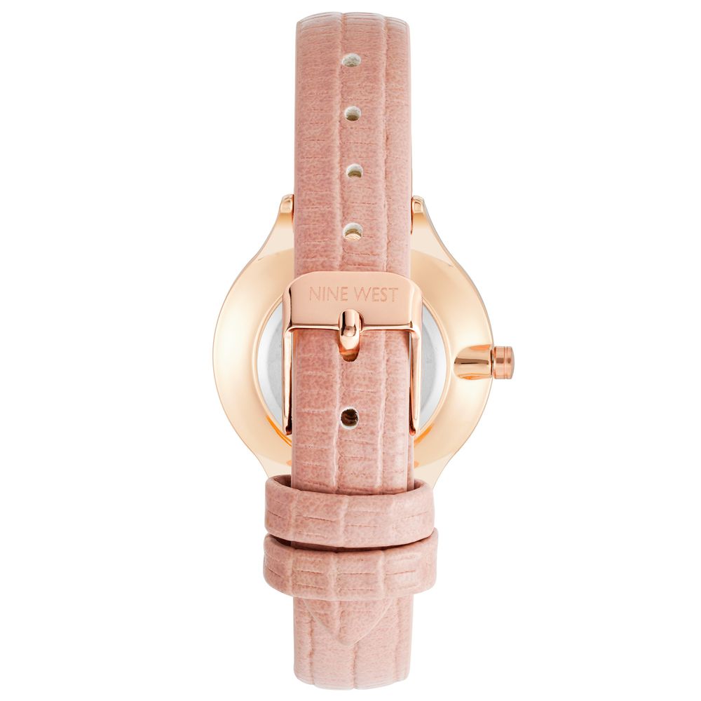 Multicolor Leather Dress Watch