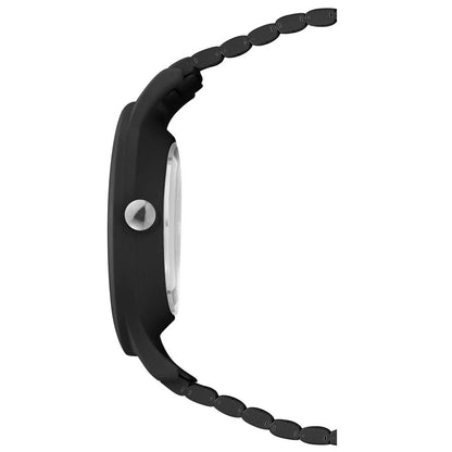 Black Plastic Dress Watch