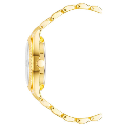 Gold Metal Dress Watch