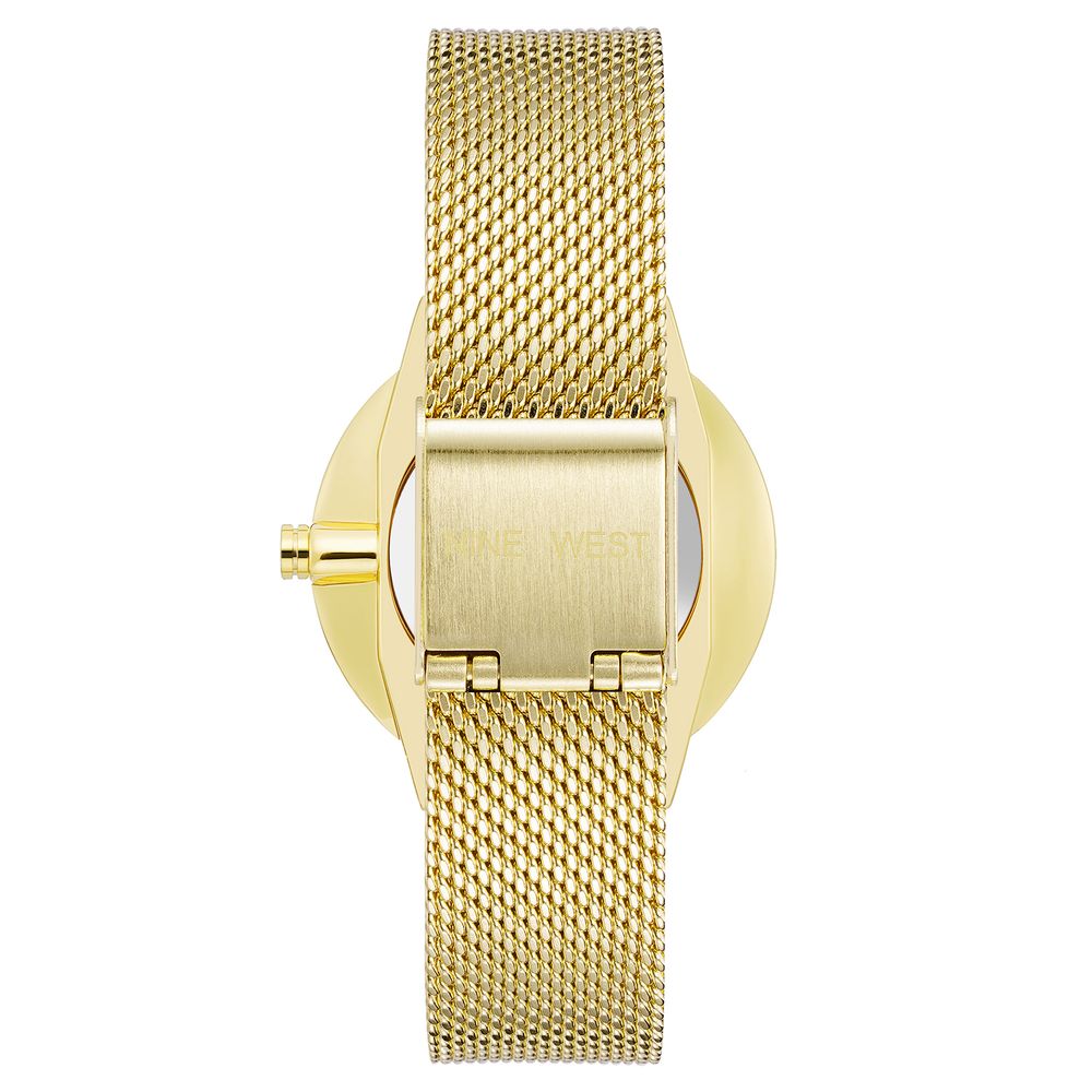 Gold Stainless Steel Bracelet Watch