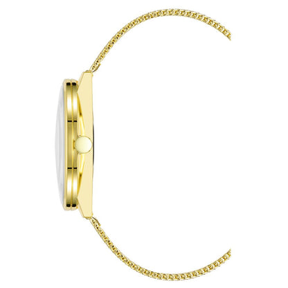 Gold Stainless Steel Bracelet Watch