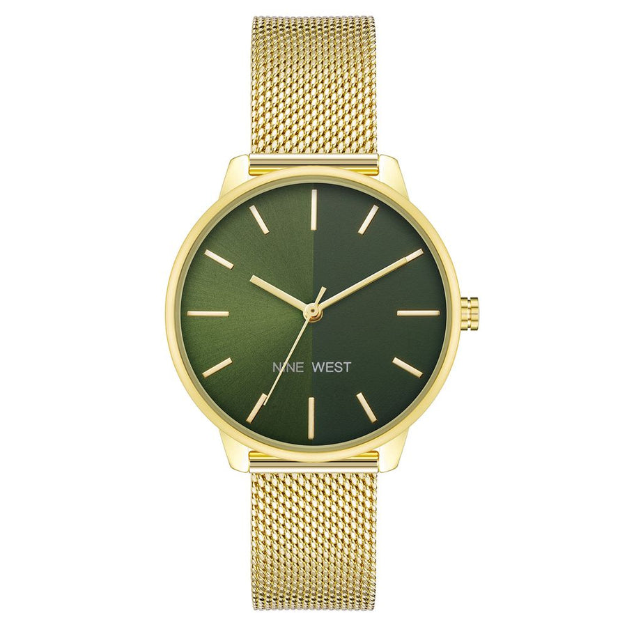 Gold Stainless Steel Dress Watch