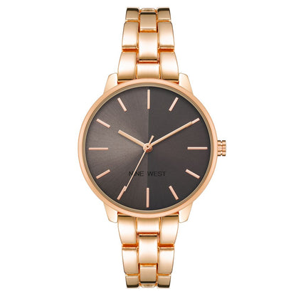 Multicolor Metal Dress Watch