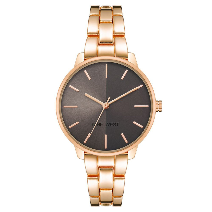 Multicolor Metal Dress Watch