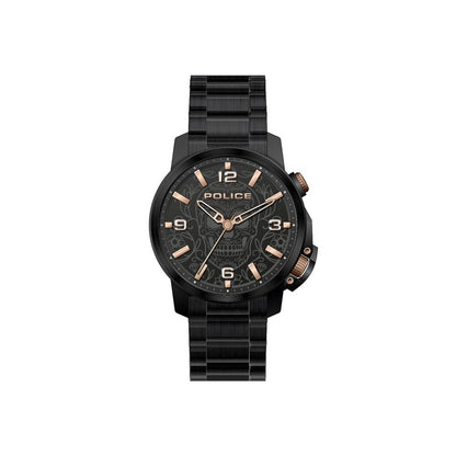 Black Stainless Steel Dress Watch