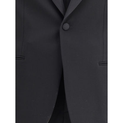 Black Fleece Wool Tuxedo