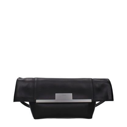 Black Leather Shoulder Bag