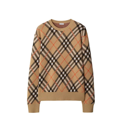 Brown Elastane Sweatshirt