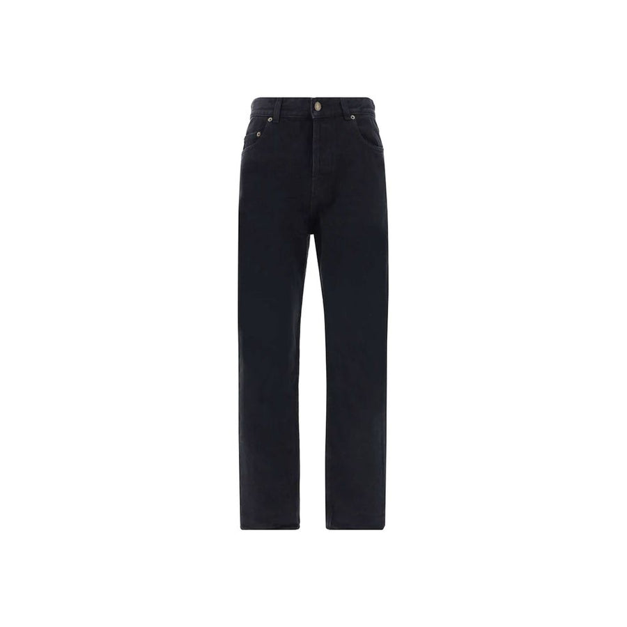 Black Cotton Jeans Denim