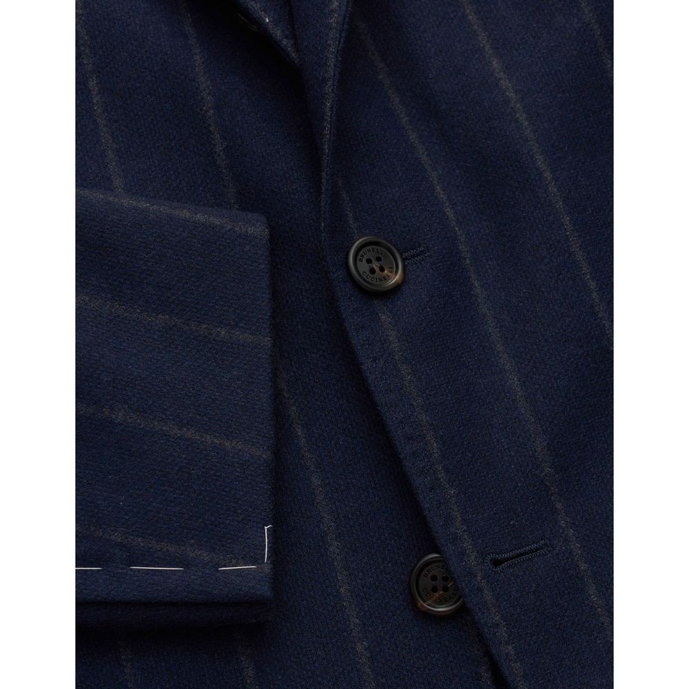 Blue Virgin Wool Blazer
