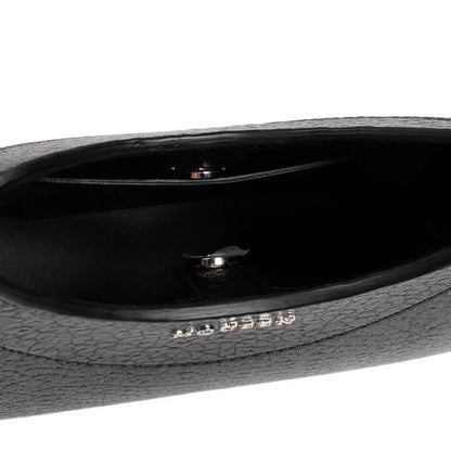 Black Lamb Leather Handbag