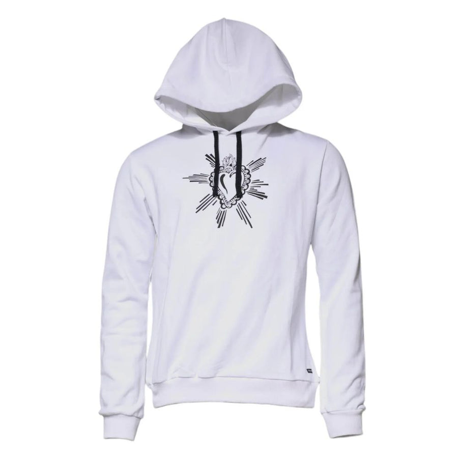 White Cotton Sweatshirt